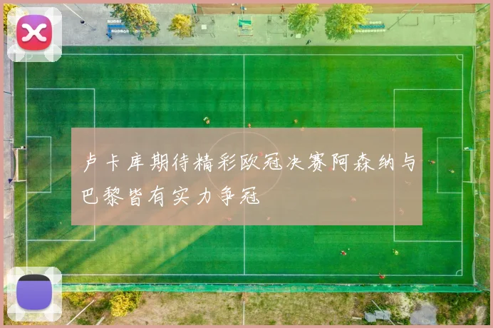 卢卡库期待精彩欧冠决赛阿森纳与巴黎皆有实力争冠