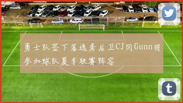 勇士队签下落选秀后卫CJ冈Gunn将参加球队夏季联赛阵容